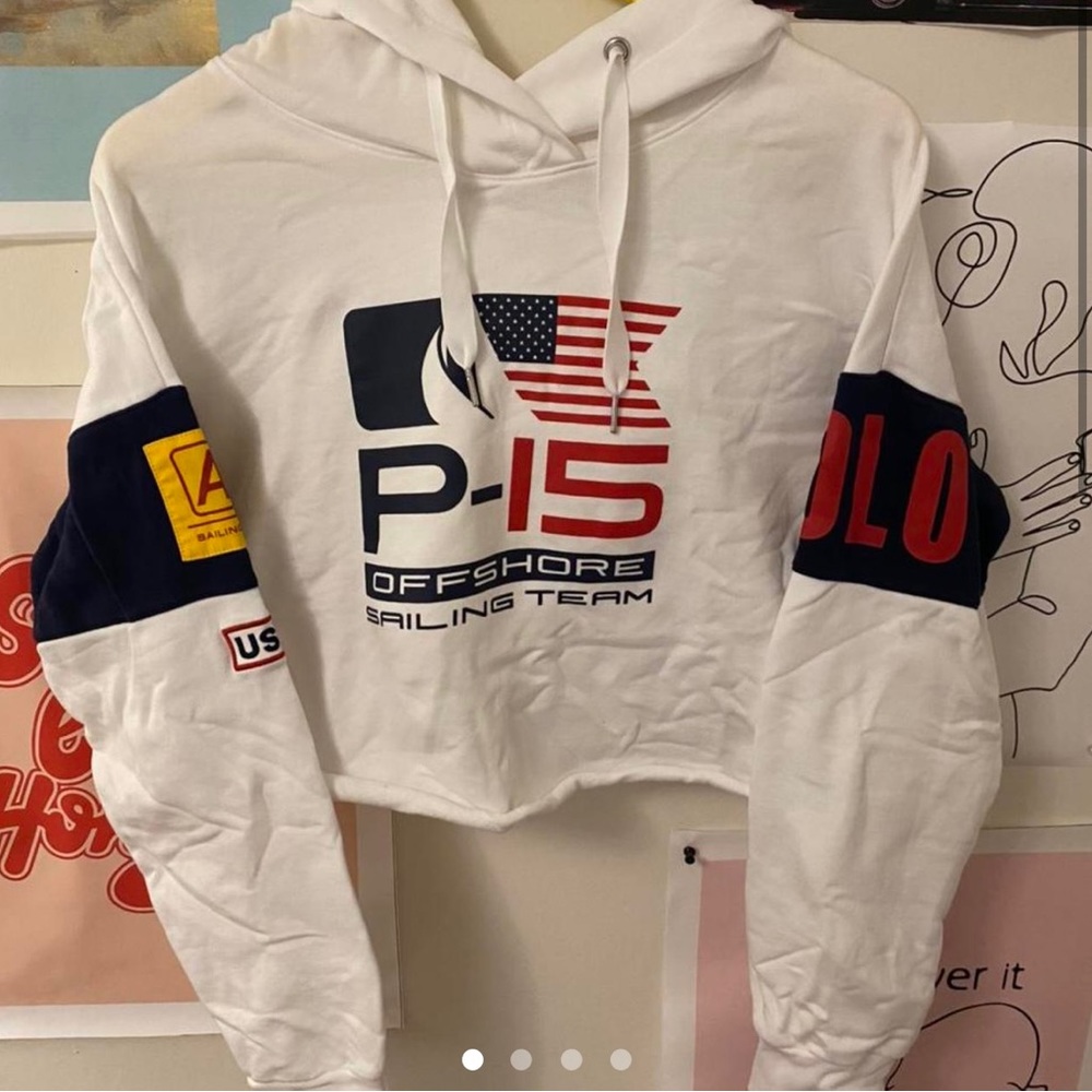 NWOT RARW FIND!!! Polo Ralph Lauren: white off shore sailing team